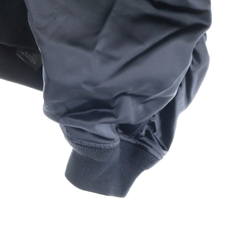 Balenciaga Hooded Bomber Jacket Black 768928 Tyd31