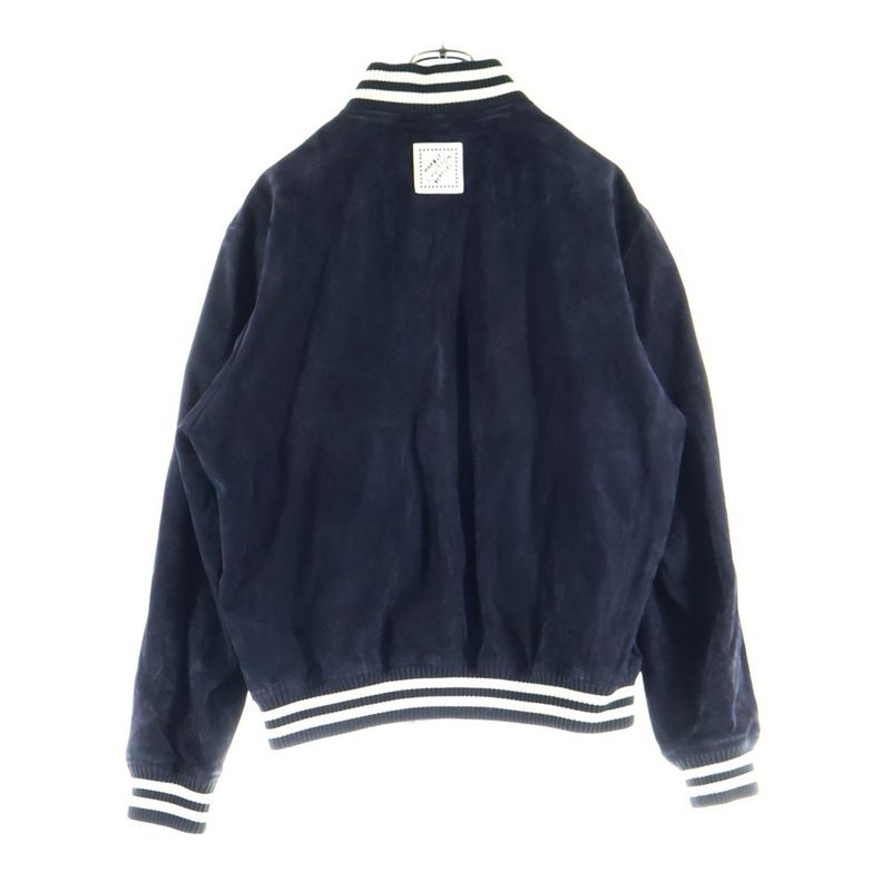 Louis Vuitton 24AW Embellished Dramskin Bomber Blouson Rm242 JJS Hrl71e Black