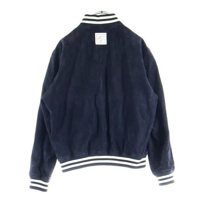 Louis Vuitton 24AW Embellished Dramskin Bomber Blouson Rm242 JJS Hrl71e Black