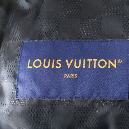 Louis Vuitton 24AW Embellished Dramskin Bomber Blouson Rm242 JJS Hrl71e Black