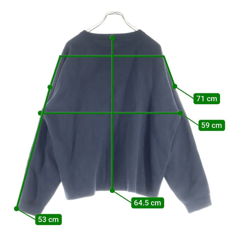 Loewe Anagram Pocket Sweater Anagram Front Pocket Crewneck Sweater Knit Black