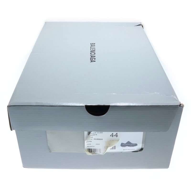 Balenciaga 23SS Defender CLOG Defender Bouncer Mule Sandals Black 735252