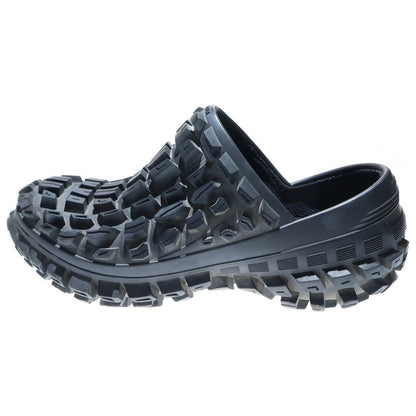 Balenciaga 23SS Defender CLOG Defender Bouncer Mule Sandals Black 735252