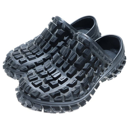 Balenciaga 23SS Defender CLOG Defender Bouncer Mule Sandals Black 735252