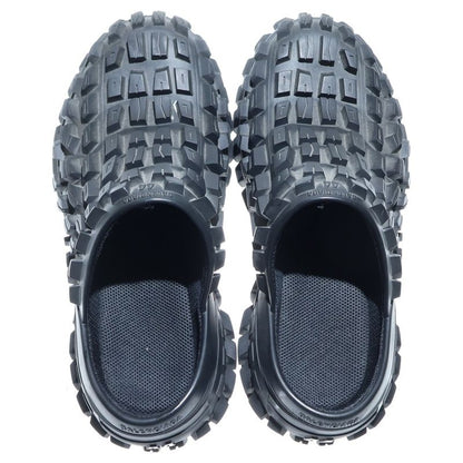 Balenciaga 23SS Defender CLOG Defender Bouncer Mule Sandals Black 735252