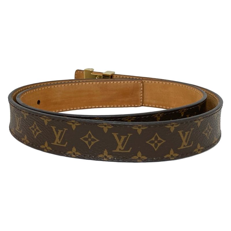 Louis Vuitton Belt Monogram 75 Monogram Santure Initial LV Belt M9781 -