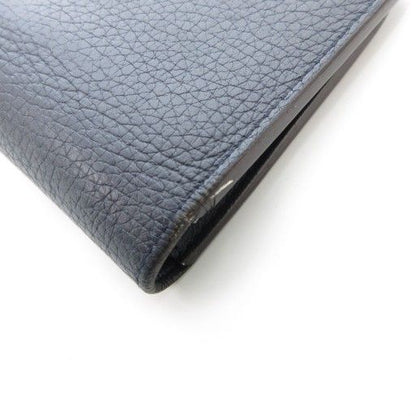Louis Vuitton Portefeuille Blazer Taurillon Océan Long Wallet Logo Leather Navy