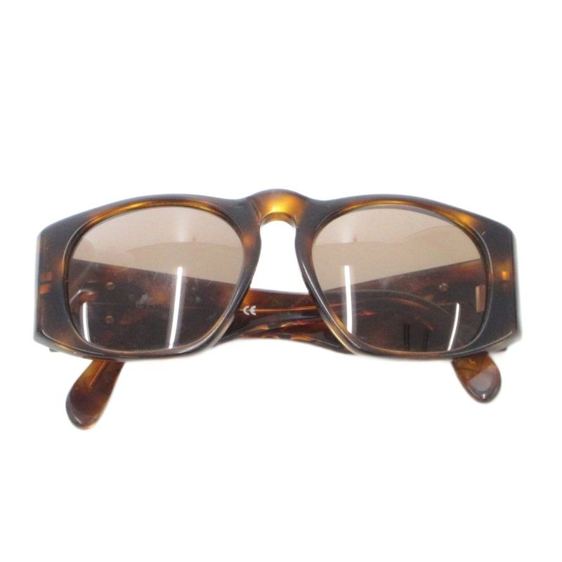 Chanel Matelasse Coco Mark Sunglasses Eyewear With Tortoiseshell Pattern Brown