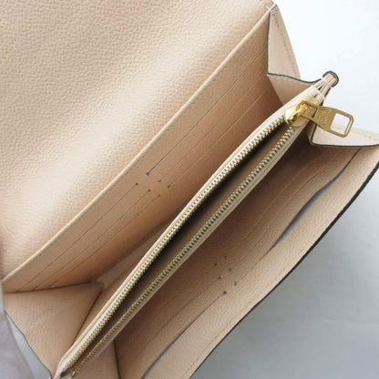 Louis Vuitton M64081 Monogram Empreinte Portefeuille Sarah Long Wallet Cowhide