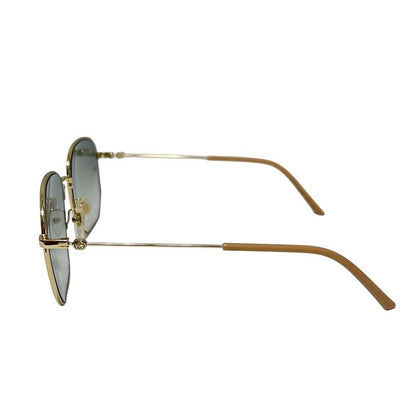 Gucci Sunglasses - Gg0396s Khaki X Gold X Beige