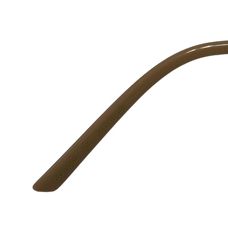 Gucci Sunglasses - Gg0396s Khaki X Gold X Beige