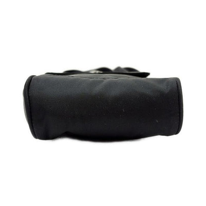 Prada Shoulder Bag - Black Phone Pochette Triangle Logo