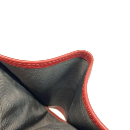 Gucci Bifold Wallet GG Marmont 456126 Red Leather