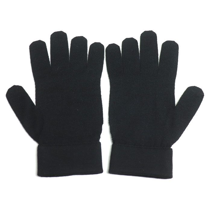 Louis Vuitton Gon Petit Damier Gloves Black M70006 Ma1220 Knitted Gloves Unisex