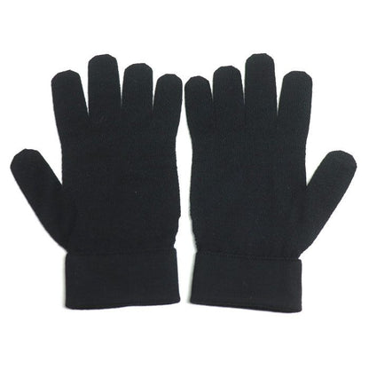 Louis Vuitton Gon Petit Damier Gloves Black M70006 Ma1220 Knitted Gloves Unisex