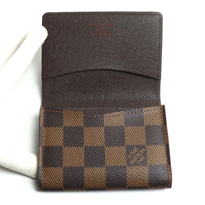 Louis Vuitton Envelop Carte De Visite Card Case Damier N62920 Ca5112 Unisex