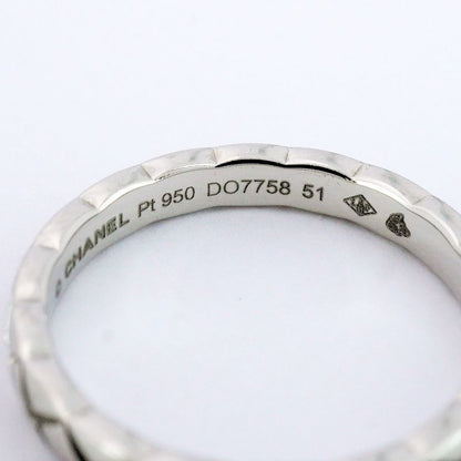 Chanel Ring Coco Crush Pt950 Platinum #51 Ladies