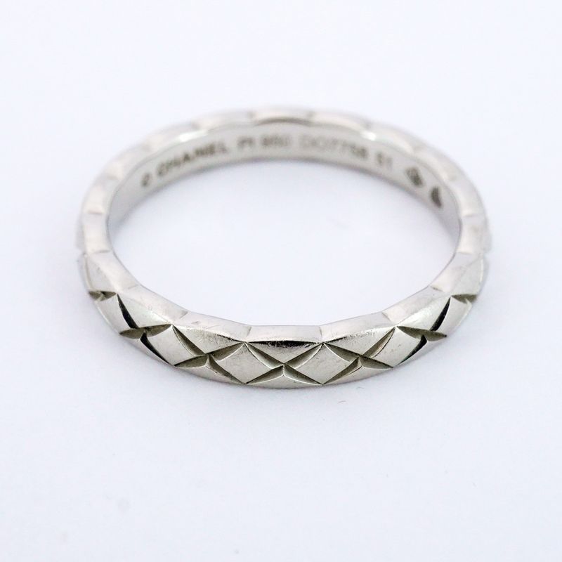 Chanel Ring Coco Crush Pt950 Platinum #51 Ladies