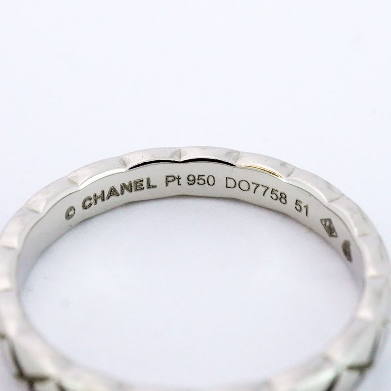 Chanel Ring Coco Crush Pt950 Platinum #51 Ladies