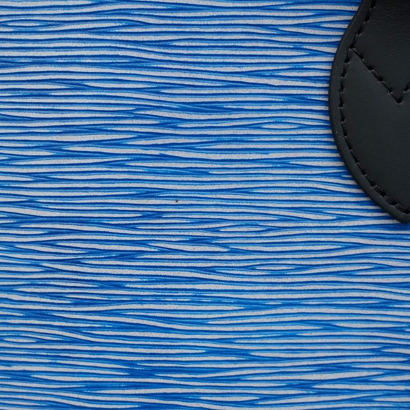 Louis Vuitton Tote Bag Epi Neverfull MM M51053 Blue Ladies