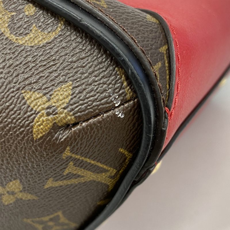 Louis Vuitton Tote Bag Monogram Kimono MM M40459 Brown Threes Ladies