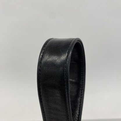 Chanel Shoulder Bag Lambskin Black Gold Hardware Women