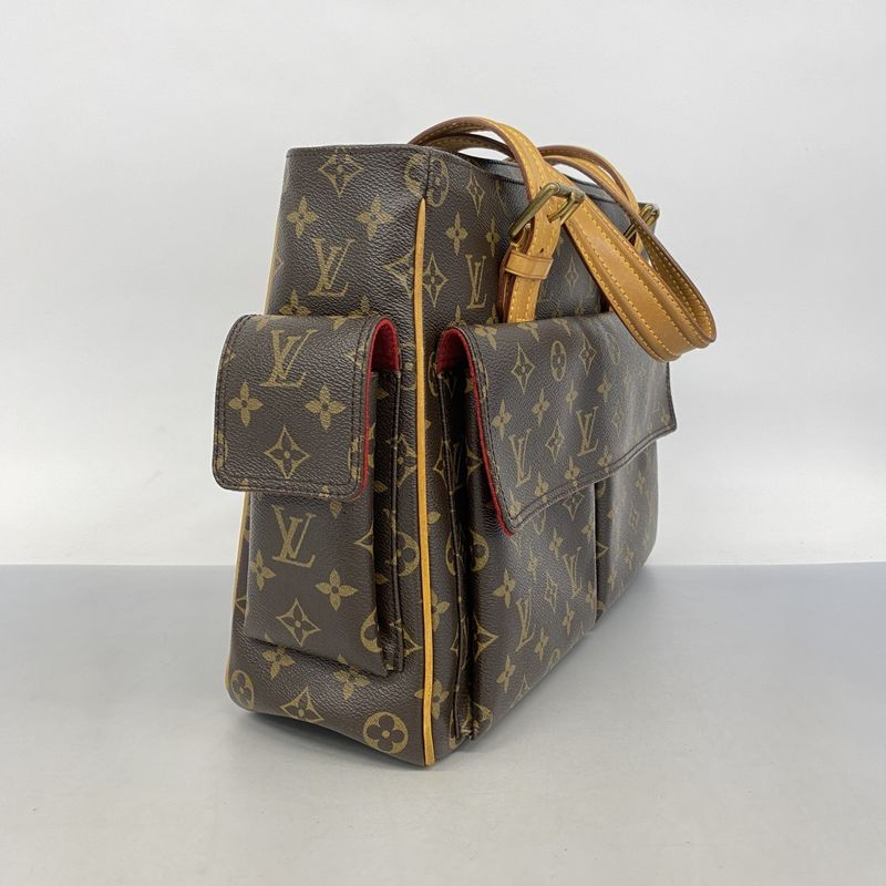 Louis Vuitton Tote Bag Monogram M51162 Brown Women's M51162