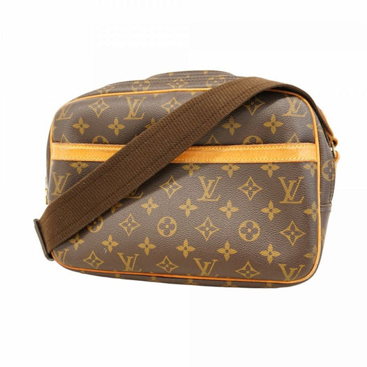 Louis Vuitton Shoulder Bag Monogram Reporter PM M45254 Brown Men Women Unisex
