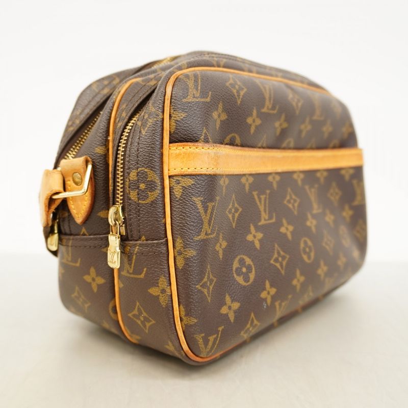 Louis Vuitton Shoulder Bag Monogram Reporter PM M45254 Brown Men Women Unisex