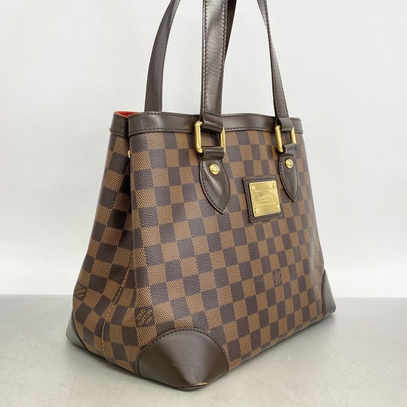 Louis Vuitton Damier Hampstead PM N51205 Ebene Womens Tote Bag