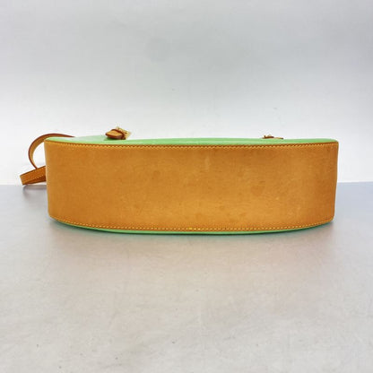 Louis Vuitton Shoulder Bag Vernis Biscayne Bay GM M91285 Peppermint Women's