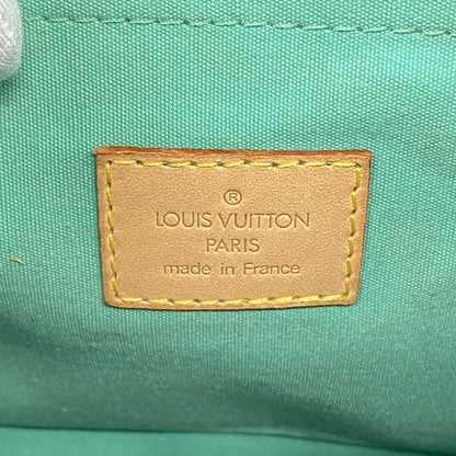 Louis Vuitton Shoulder Bag Vernis Biscayne Bay GM M91285 Peppermint Women's
