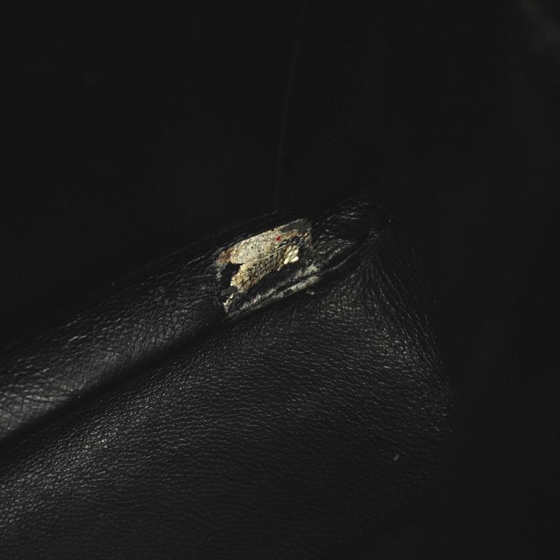 Chanel Shoulder Bag Matelasse Cotton Black Gold Hardware Women