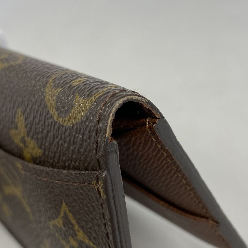 Louis Vuitton Card Case Monogram Organizer Du Poche M60502 Brown Men Women