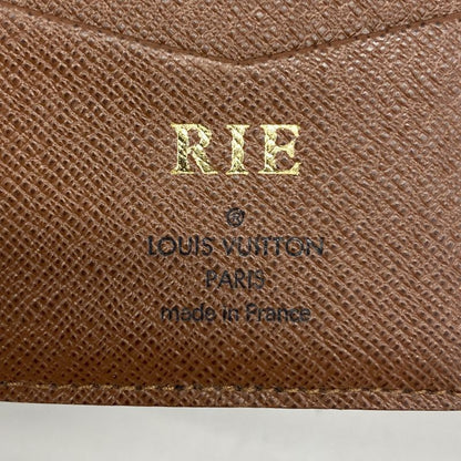 Louis Vuitton Card Case Monogram Organizer Du Poche M60502 Brown Men Women