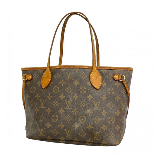 Louis Vuitton Tote Bag Monogram Neverfull PM M40155 Brown Ladies