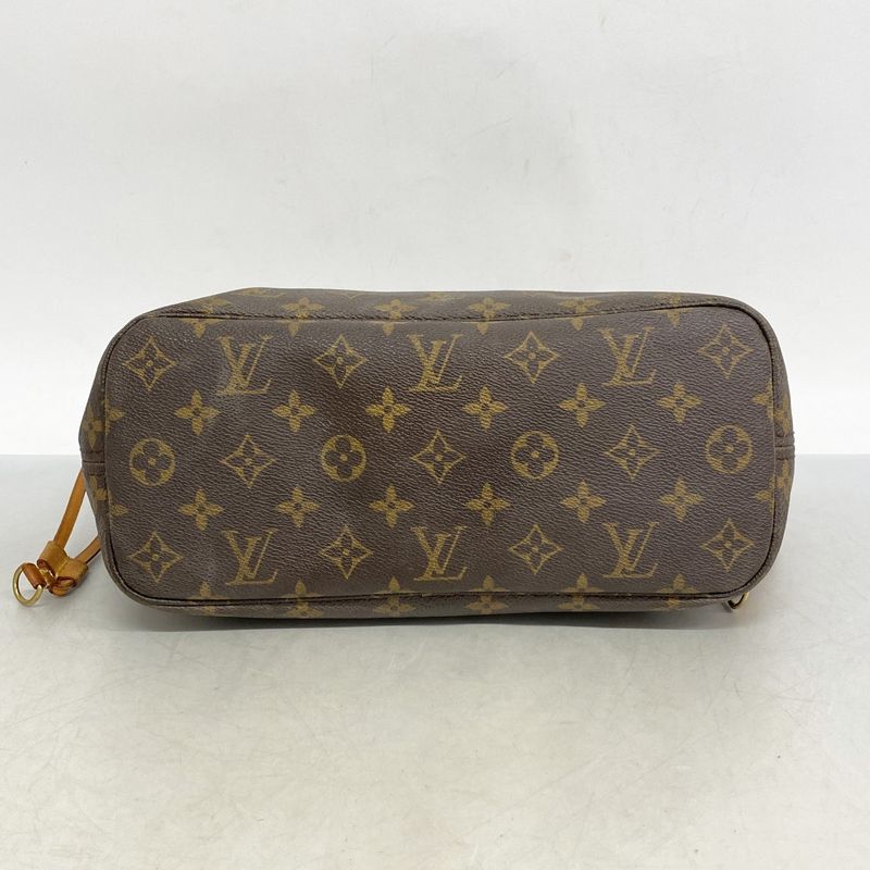 Louis Vuitton Tote Bag Monogram Neverfull PM M40155 Brown Ladies