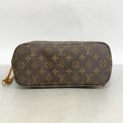Louis Vuitton Tote Bag Monogram Neverfull PM M40155 Brown Ladies