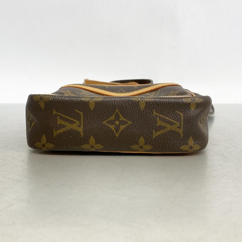 Louis Vuitton Shoulder Bag Monogram Danube M45266 Brown Ladies