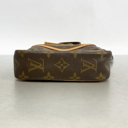 Louis Vuitton Shoulder Bag Monogram Danube M45266 Brown Ladies