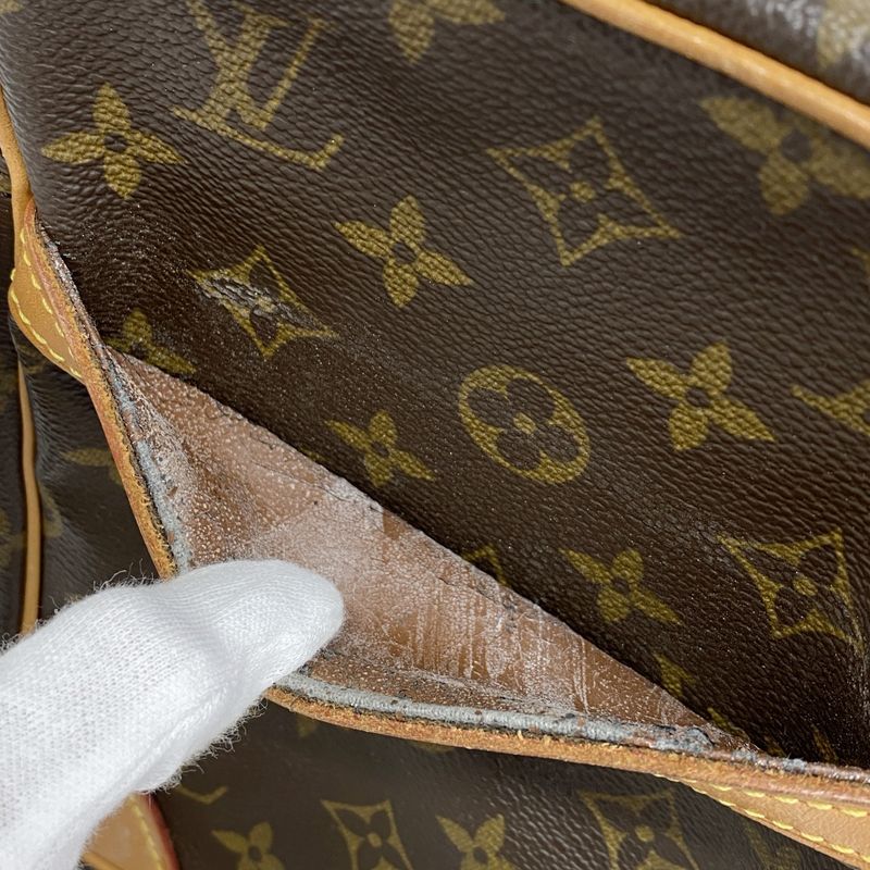 Louis Vuitton Shoulder Bag Monogram Danube M45266 Brown Ladies