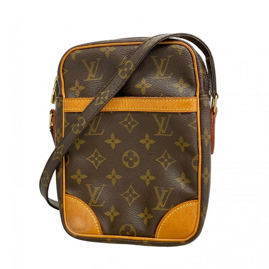 Louis Vuitton Shoulder Bag Monogram Danube M45266 Brown Ladies