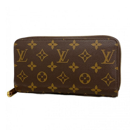 Louis Vuitton Long Wallet Monogram Zippy Wallet M41894 Brown Rose Ballerine
