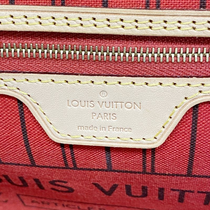 Louis Vuitton Tote Bag Monogram Neverfull MM M41177 Brown Threes Ladies