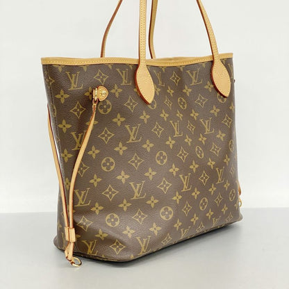 Louis Vuitton Tote Bag Monogram Neverfull MM M41177 Brown Threes Ladies