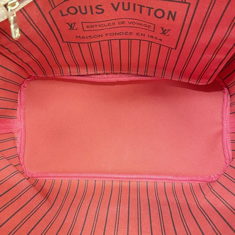 Louis Vuitton Tote Bag Monogram Neverfull MM M41177 Brown Threes Ladies