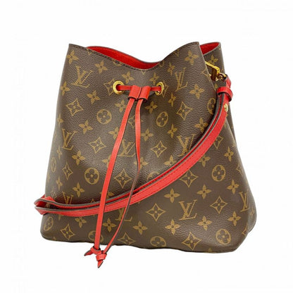 Louis Vuitton Shoulder Bag Monogram Neo-noé M44021 Brown Coquelicot Ladies