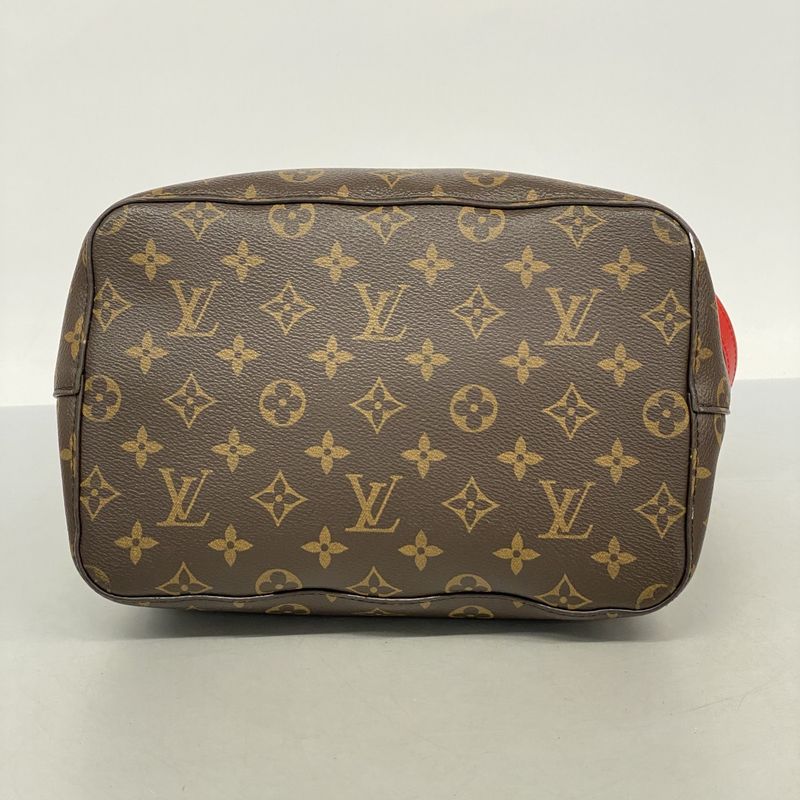Louis Vuitton Shoulder Bag Monogram Neo-noé M44021 Brown Coquelicot Ladies