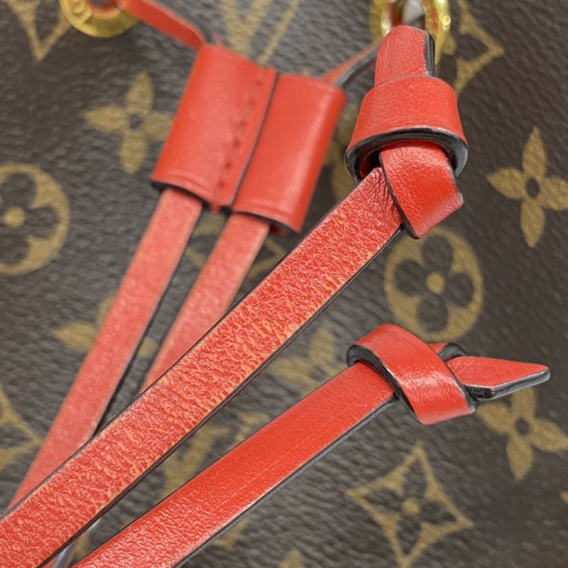 Louis Vuitton Shoulder Bag Monogram Neo-noé M44021 Brown Coquelicot Ladies