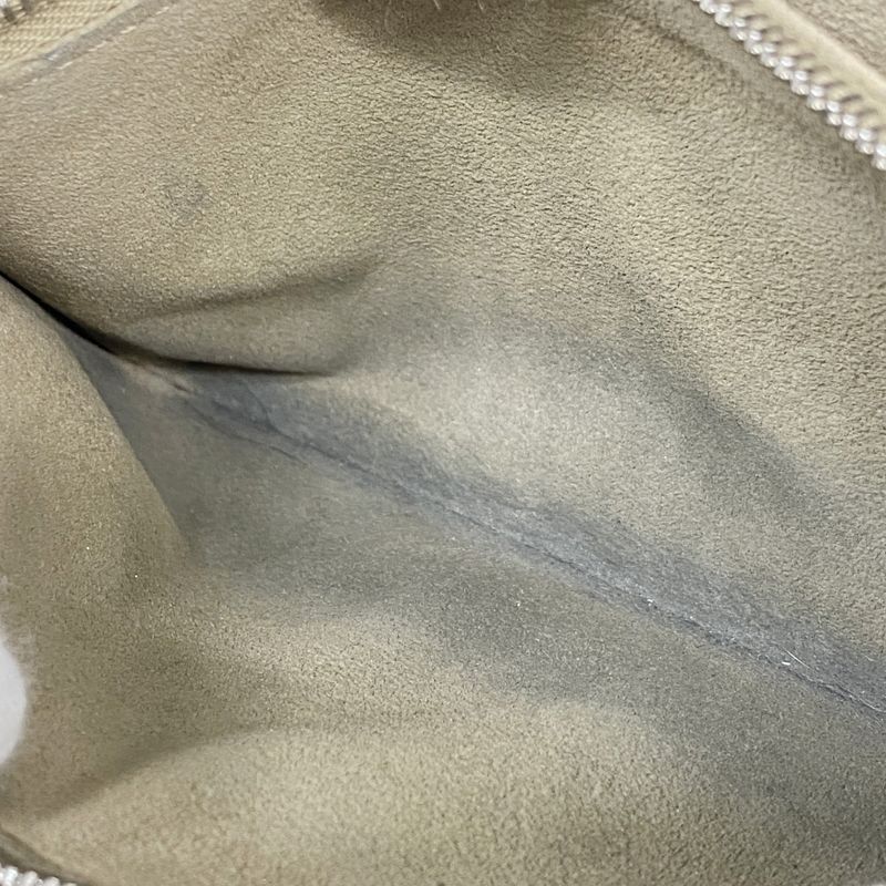 Fendi Long Wallet Selleria Leather Glazed Silver Hardware Women